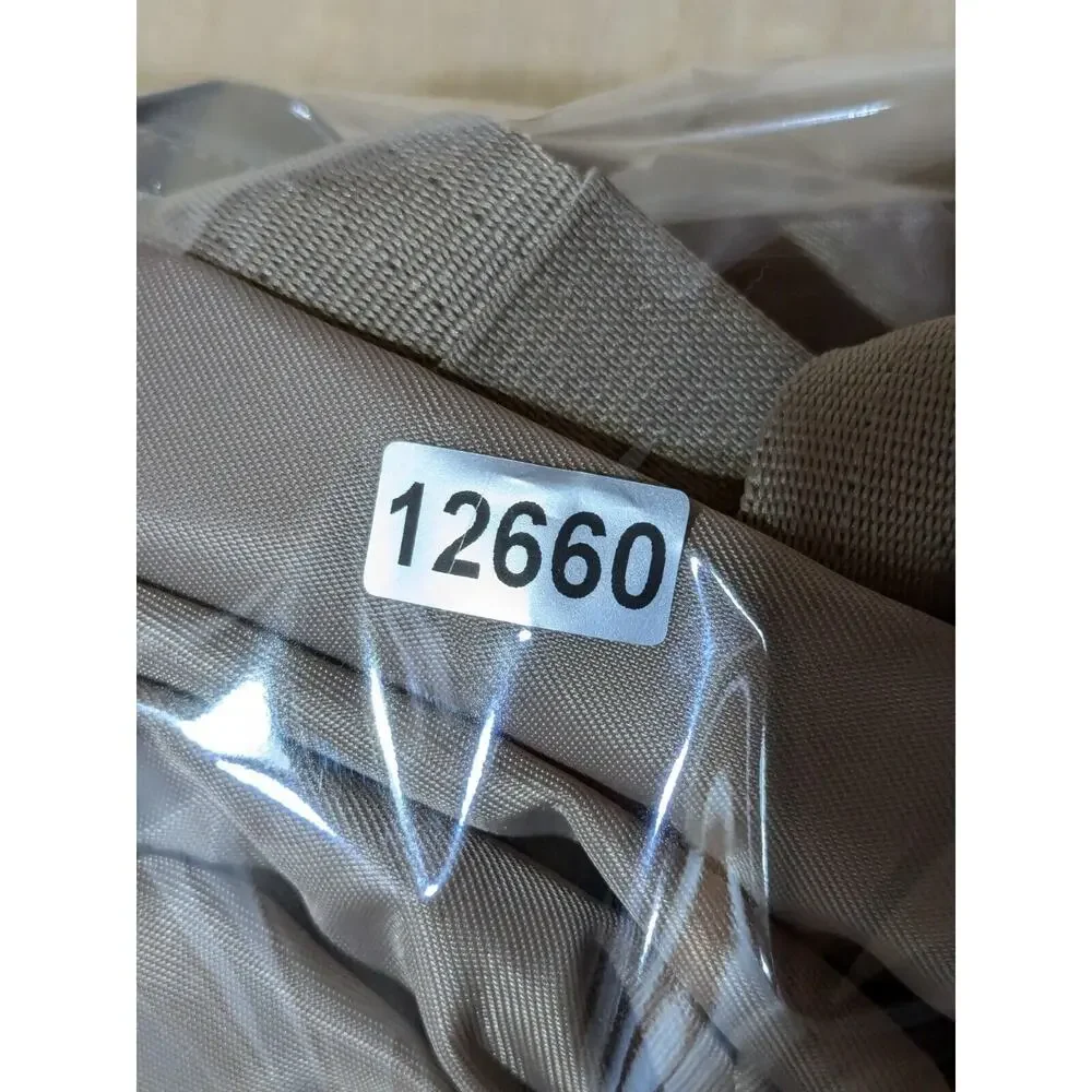 Lug Puddle Jumper Back Pack Womens Pockets Zip Nylon Solid Tan